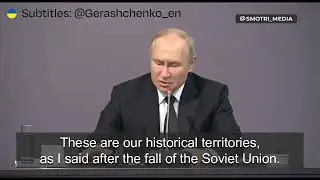 "Everything we do today, including the special military operation, is to stop this war" - Putin