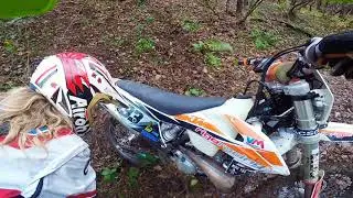 COME CREARE CONTENUTI PER TIKTOK E INSTAGRAM ??? ENDURO KTM ONBOARD