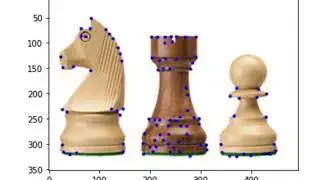 Shi-Tomasi Corner Detection Example with OpenCV in Python