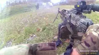 Бросок гранаты из за щита. Взрыв гранаты РГ-60ТБ (термобарическая граната).