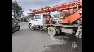 Сгорел магазин в Краснодарском крае