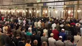 Fatih Camii yatsi namazı ESAT ŞAHİN