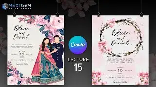 How to Create Animated Wedding Invitation On Canva-Step By Step Complete Canva Tutorial