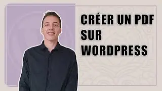 Create a PDF on WordPress for your pages and articles