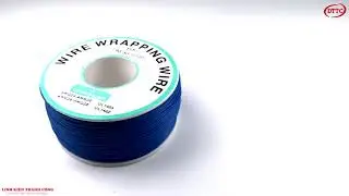 Cuộn dây 30AWG 0.25mm 250 mét - màu xanh dương