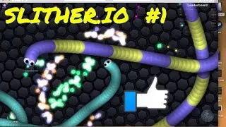 Slither.io Gameplay #1