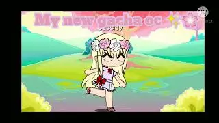 my new gacha oc (re-upload) cuz The first one glitched