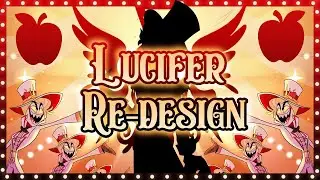 Lucifer Redesign Hazbin Hotel