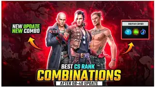 Best Character Combination For CS Rank After OB-40 Update || Free Fire Best Character Combination