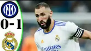 inter Milan Vs Real Madrid Extended Highlight Champions 0-1