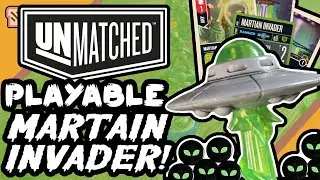 Turn Martian Invader into a playable fighter in Unmatched!