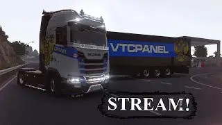 ♔ 𝕊𝕋ℝ𝔼𝔸𝕄 ♔ КАТАЮ НЕДЕЛЬНЫЙ КОНТРАКТ VTC-PANEL.COM ♔ AUTOLINE ♔ EURO TRUCK SIMULATOR 2 ♔ TRUCKERS MP♔