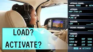 Load and Activate an Instrument Approach
