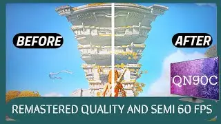 TotK | Remastered Picture Quality & Semi-60FPS on Samsung QN90C