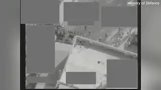 İngiliz ordusu Suriye'de DEAŞ'ın toplu idamını bombaladı