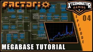 Factorio Megabase Tutorial - Build Design & Spacing Between Production Areas