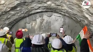 Katra: Breakthrough Ceremony at T1 - P1 & P2 Tunnel Gunni - Serwad (USBRL Rail Link Project)