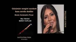 Gözünün rengini sordum kara sevda dediler-Burcu Göktürk
