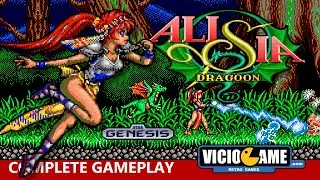 🎮 Alisia Dragoon (Mega Drive) Complete Gameplay