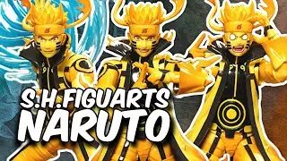 S.H. Figuarts Naruto Action Figure Review (Kurama Link Mode)