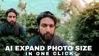 AI Expand tool for expand size of your phoro with one click | Picsart Tutorial | Buraq Institute