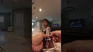 Yummy! Baby Chloe wants some chocolates and asks Daddy to buy more for her.😊