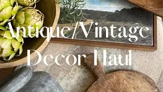 HOME DECOR HAUL | Antiques/Vintage style