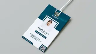 Easy Way To Design Id Card | Adobe Photoshop Tutorial