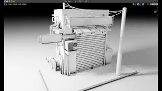 Store Shop Speed Modeling - Grid Modeler (blender addon)