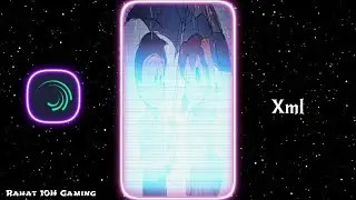 Alight Motion  New Treading Video || Nobita And Shizuka Xml Video Editing || 