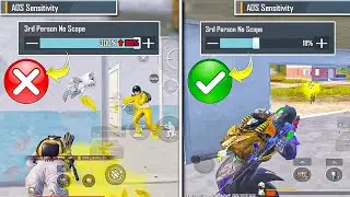ADS problem Solved 100% working ads sensitivity ✅ 😱 | BGMI/PUBG