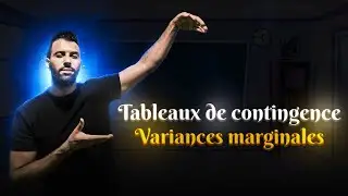 Statistique de deux variables - Tableaux de contingence - Variances marginales