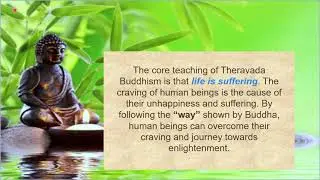 HUM 4S: Lesson 8 Theravada Buddhism