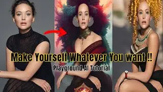 🔴Playground AI Tutorial🤖 - Edit Your Own Images Like A Pro✨ | AI Art | Playground AI |