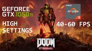 Doom Eternal GTX 1050 Ti Gameplay || High settings