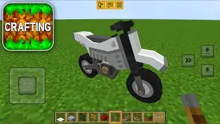 How to GET Working MOTORCYCLE in CRAFTING and BUILDING