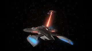 USS TITAN vs ENTERPRISE D | Star Trek Ship Battles - Bridge Commander