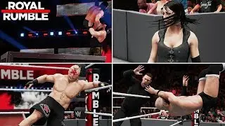WWE 2K18 Universe Mode - Royal Rumble Highlights