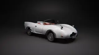 Drivable Classic Car 01 - Replicated Showcase
