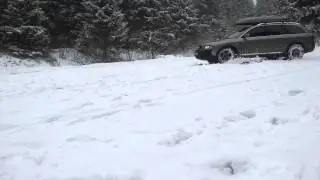 Audi Allroad 2,5TDI on snow