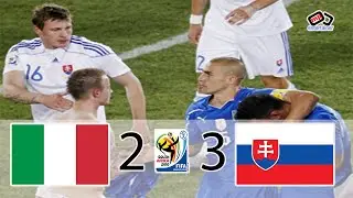 Italy vs Slovakia 2010 World Cup Highlights