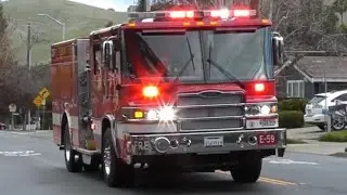 Fremont Fire Dept. Engine 59 Responding