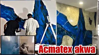 New acmatex akwa texture paintings #stuccomarble #home
