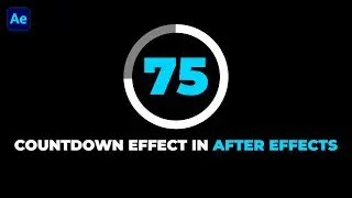 How to Make Countdown Effect in After Effects
