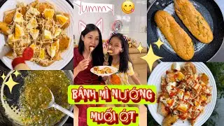 BÁNH MÌ NƯỚNG MUỐI ỚT HOT RẦN RẦN MỘT THỜI 🥖📣😍CHIÊU ĐÃI THẢO NGUYÊN😋 SAM CHANNEL❤️❤️❤️