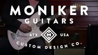 Moniker Guitars Shell Pink Zuma 2016 Demo