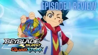BEYBLADE BURST SEASON 7 IS HERE! VALT & BELL ARE BACK! Beyblade Burst Quadstrike: Episode 1 Review!
