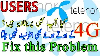 How to fix telenor internet not working | Telenor internet setting | YT Academy