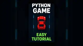 🚗 Python Car Game in 10 Minutes | Beginner to Pro Guide 🕹️