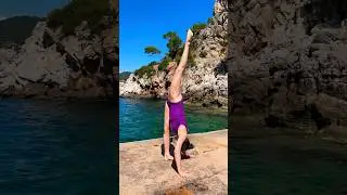 Yoga in Côte d’Azur☀️🌊